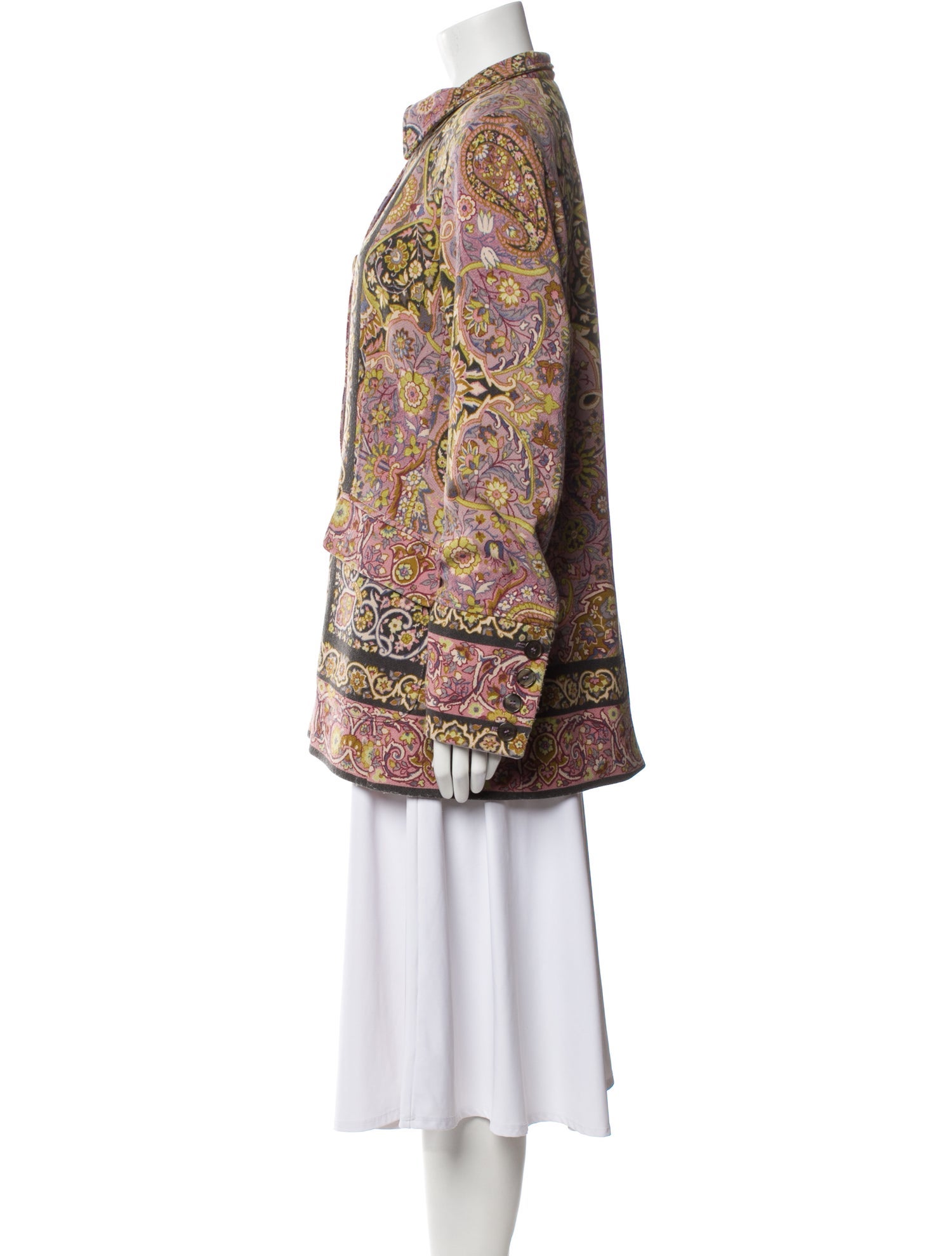 Etro Wool Printed Jacket