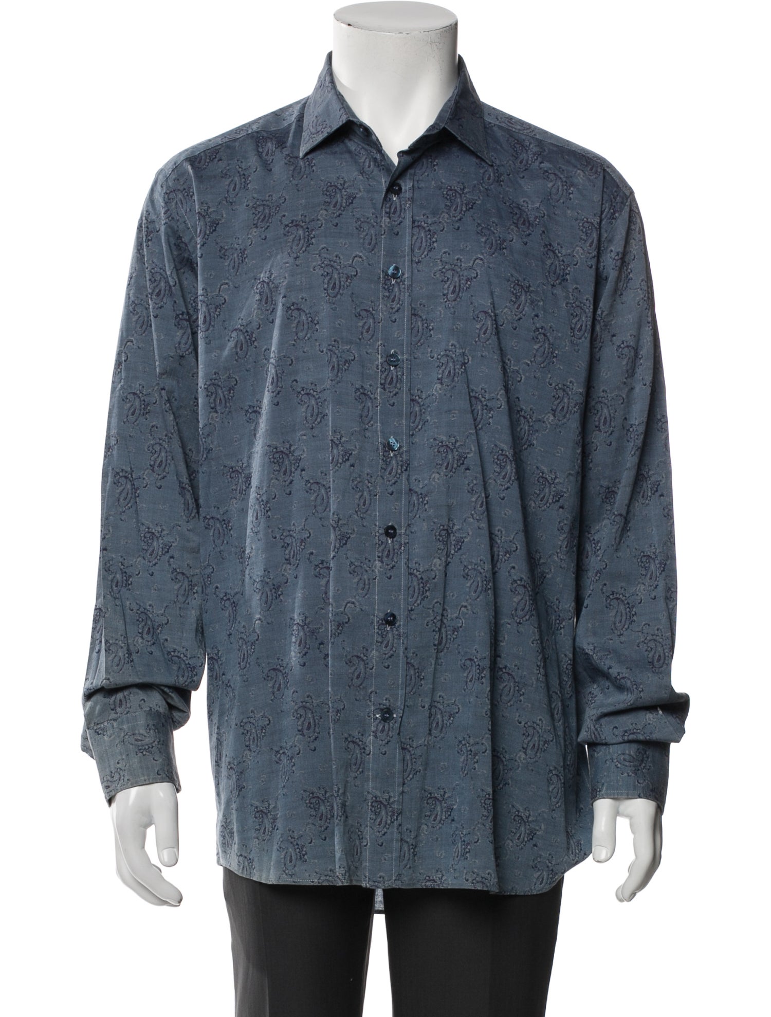 Etro Paisley Print Long Sleeve Shirt