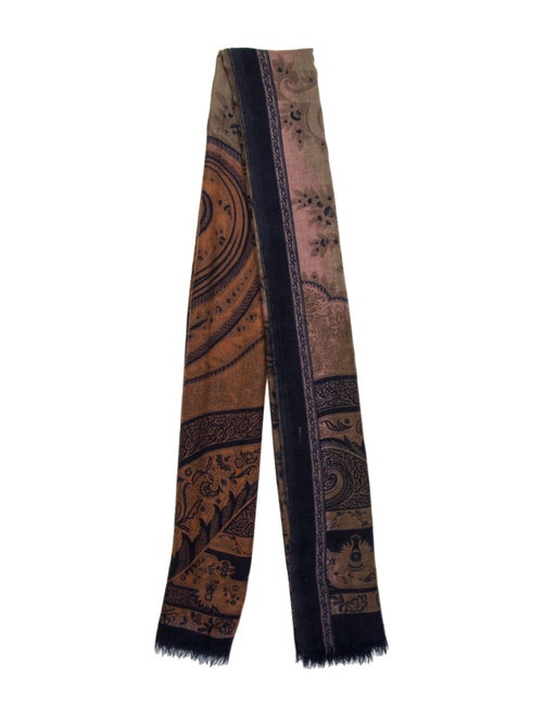 Etro Cashmere Printed Scarf
