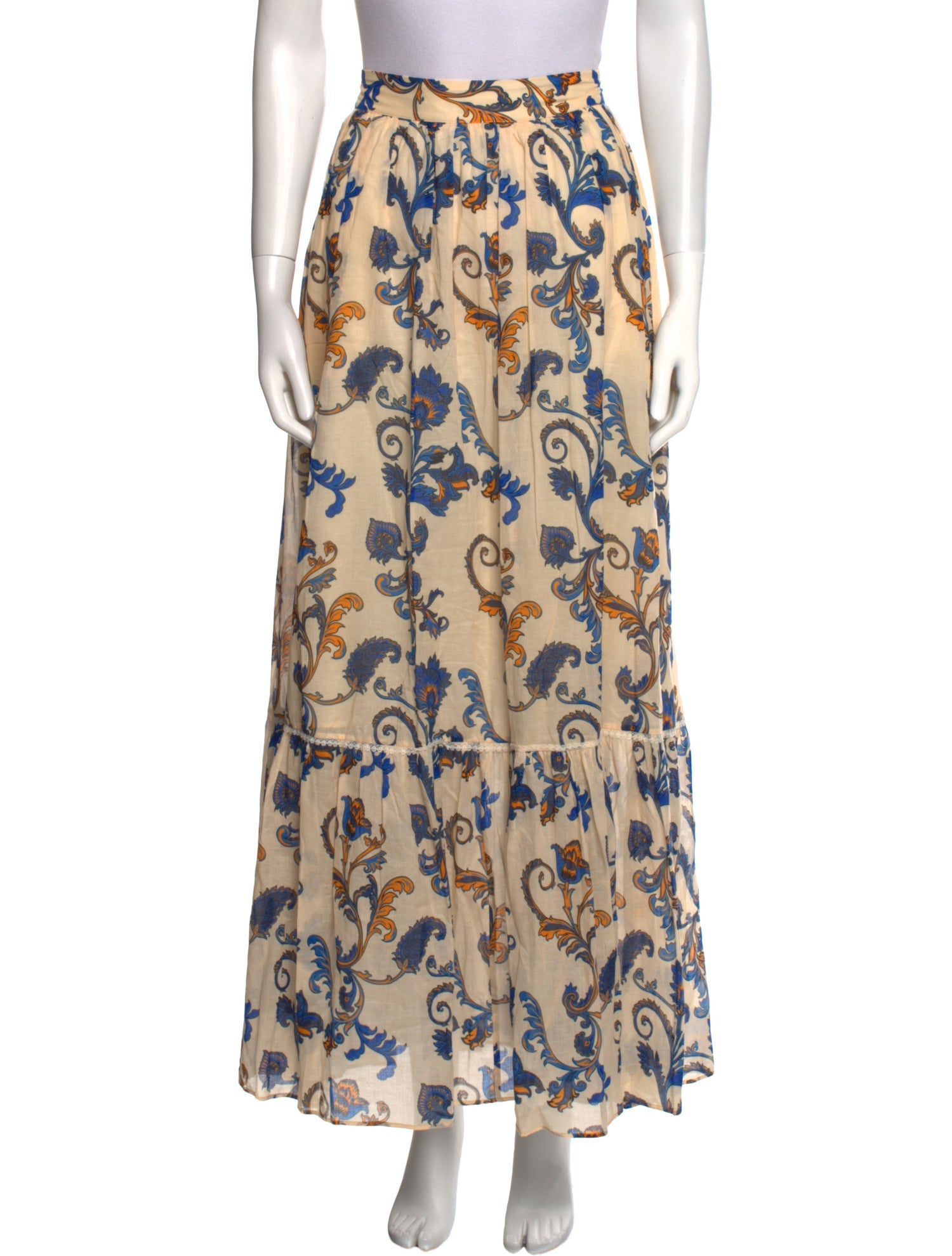 Etro Printed Midi Length Skirt w/ Tags