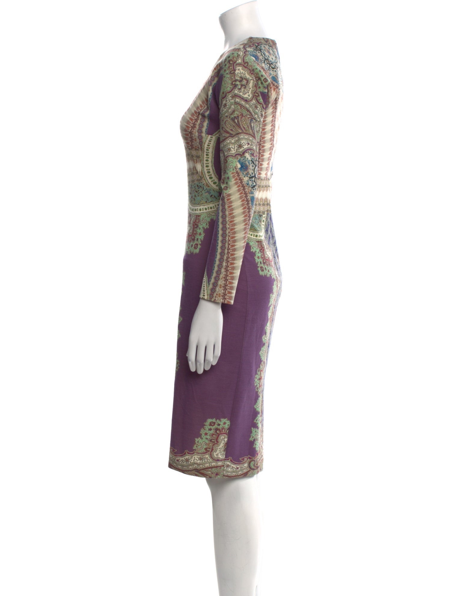 Etro Wool Knee-Length Dress