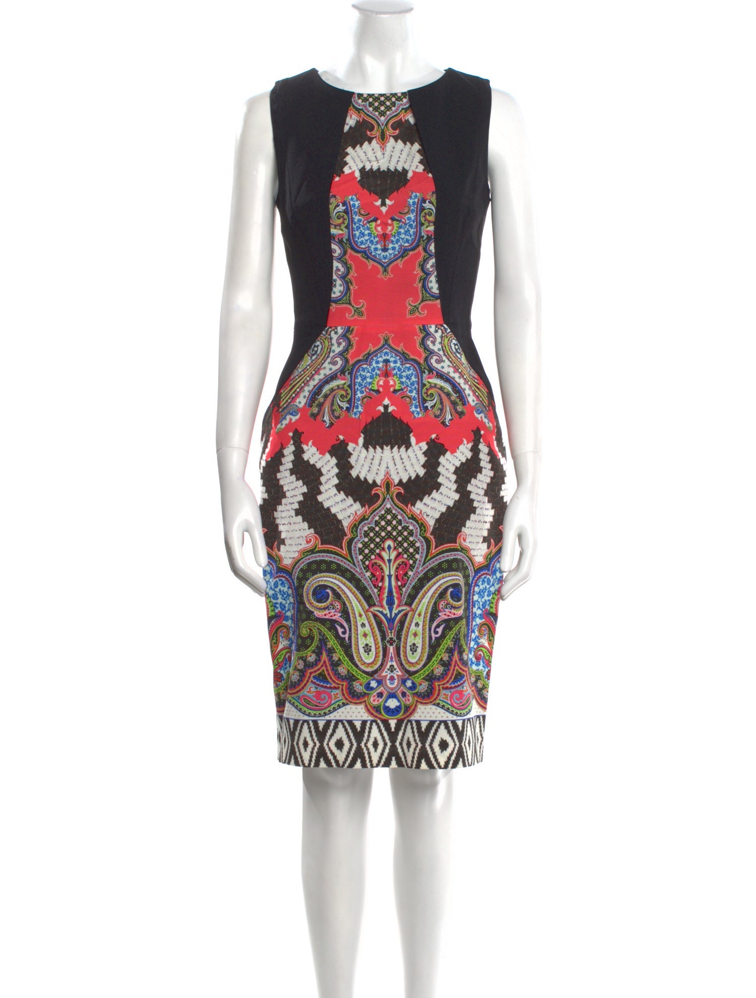 Etro Paisley Print Knee-Length Dress