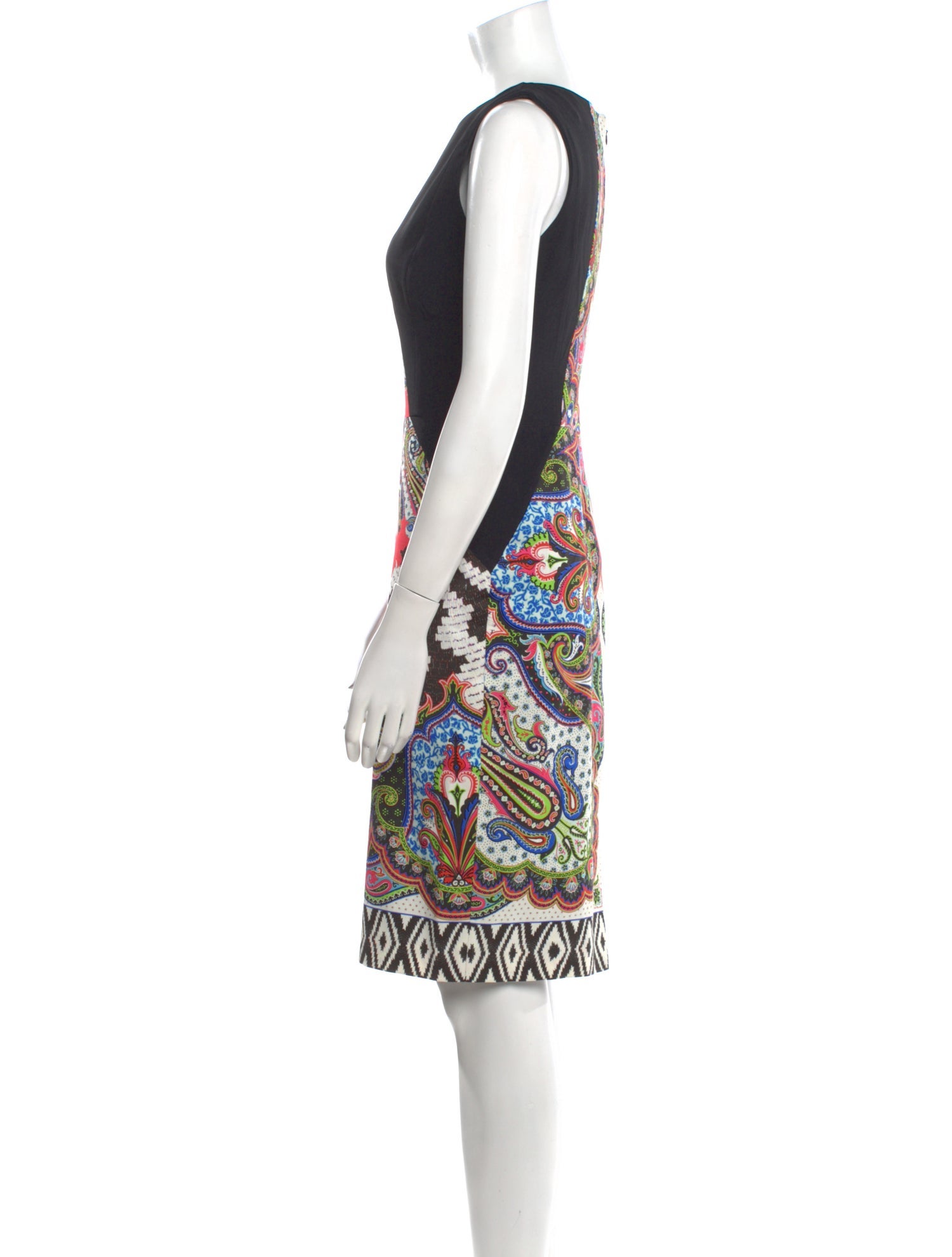 Etro Paisley Print Knee-Length Dress