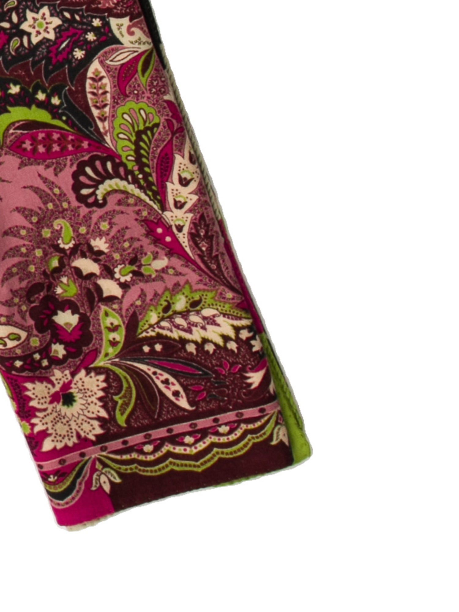 Etro Wool Paisley Print Scarf