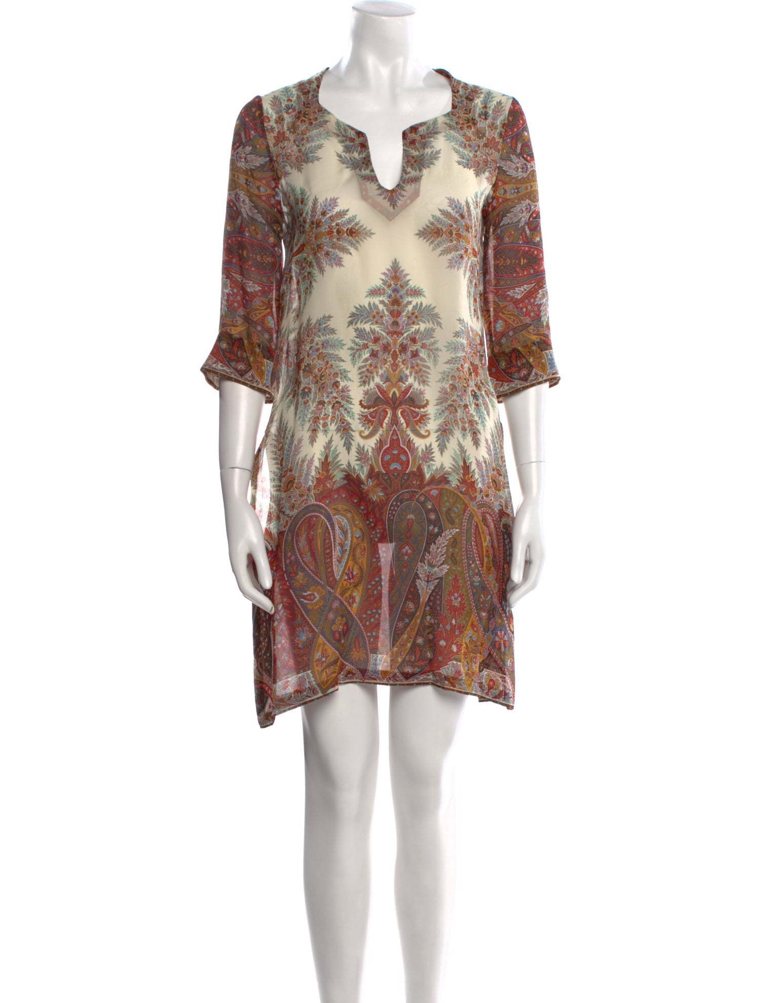 Etro Silk Mini Dress