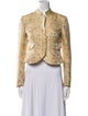 Etro Silk Tweed Pattern Evening Jacket