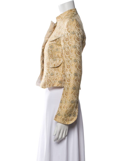 Etro Silk Tweed Pattern Evening Jacket