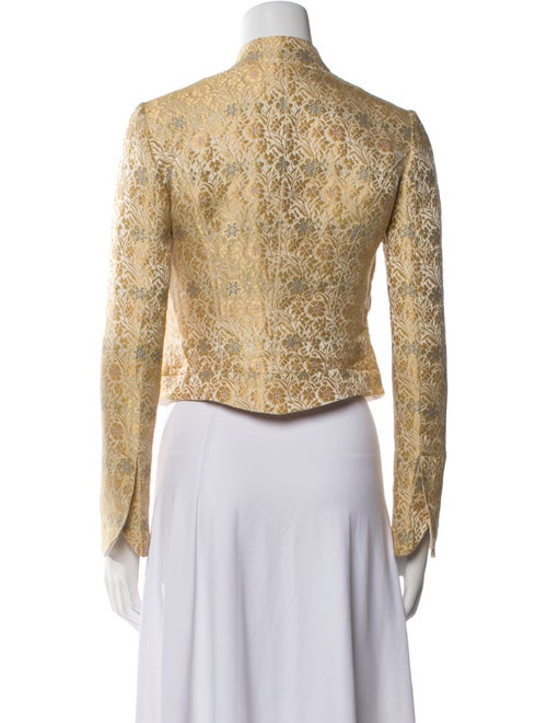 Etro Silk Tweed Pattern Evening Jacket