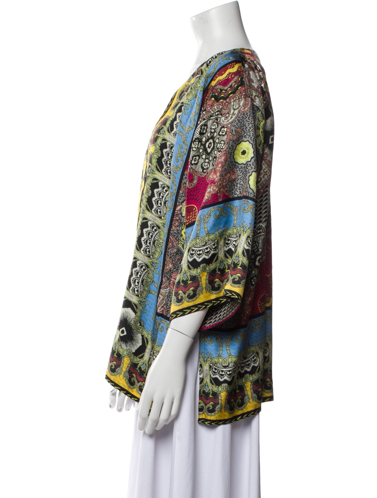 Etro Silk Printed Jacket
