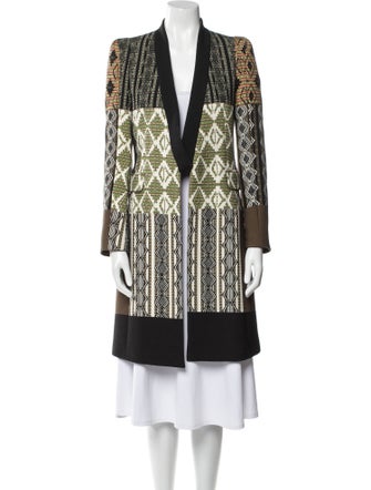 Etro Wool Printed Coat