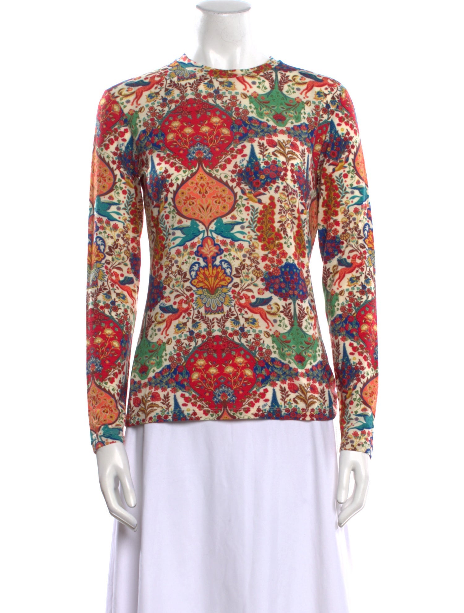 Etro Wool Printed Blouse