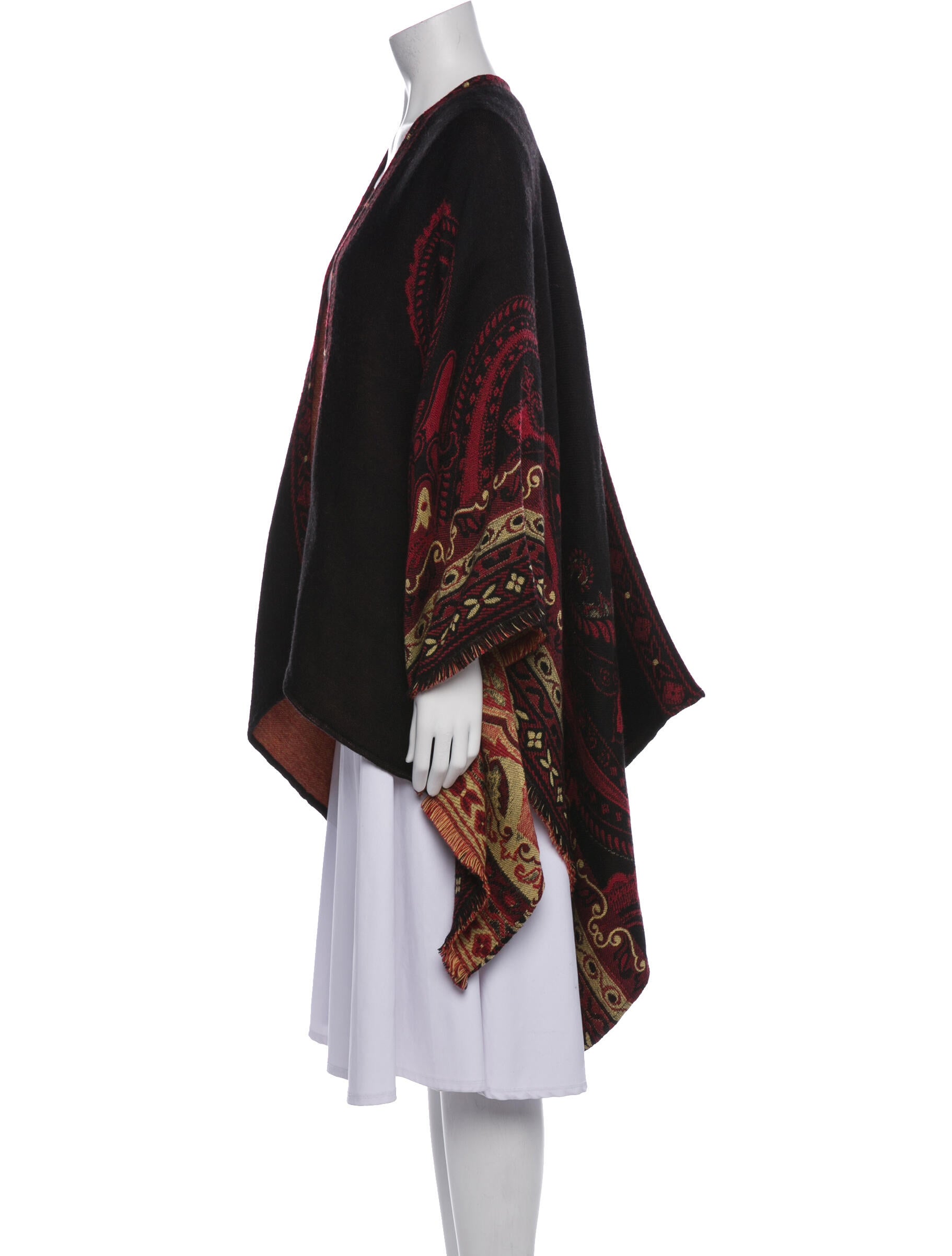 Etro Cashmere Printed Shawl