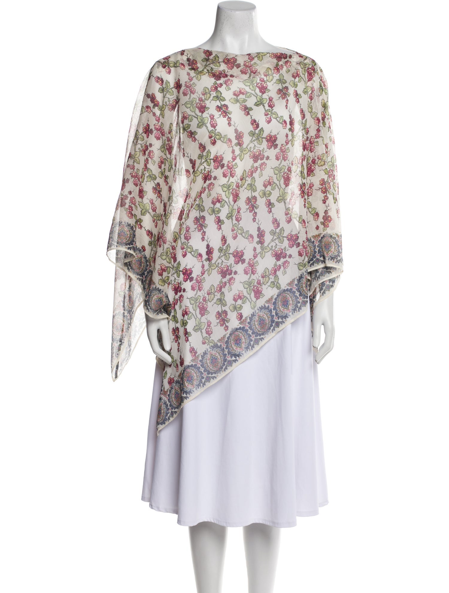Etro Silk Paisley Print Tunic