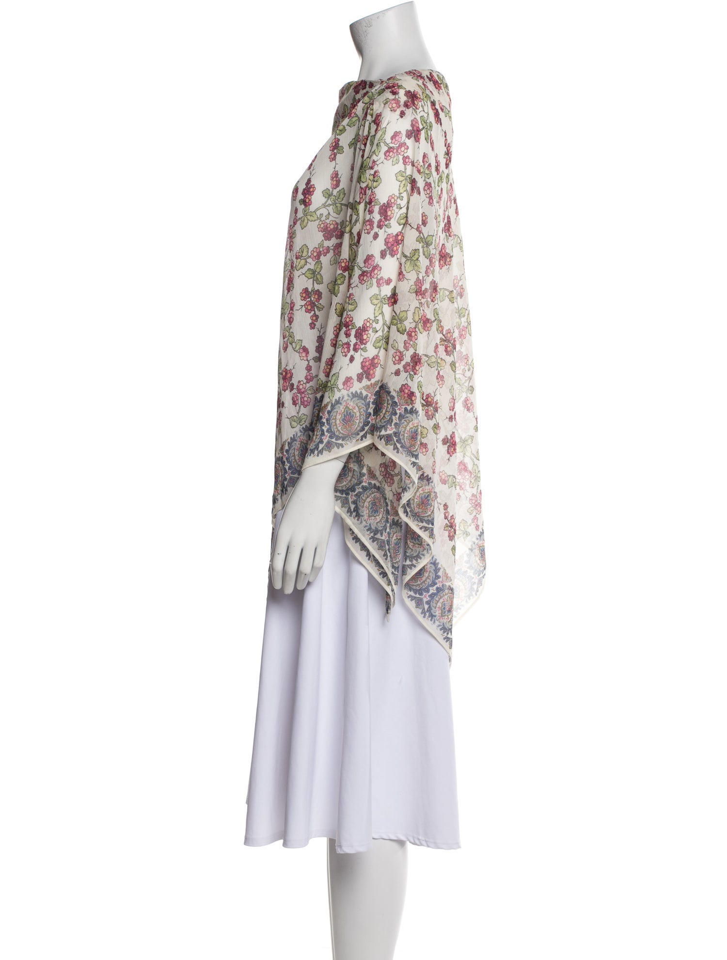 Etro Silk Paisley Print Tunic
