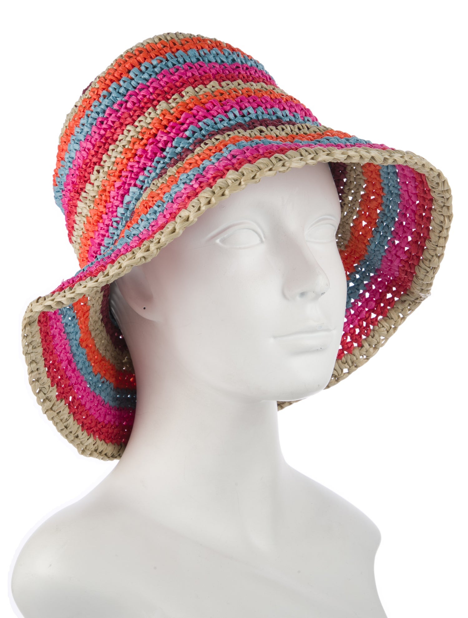 Etro Straw Bucket Hat