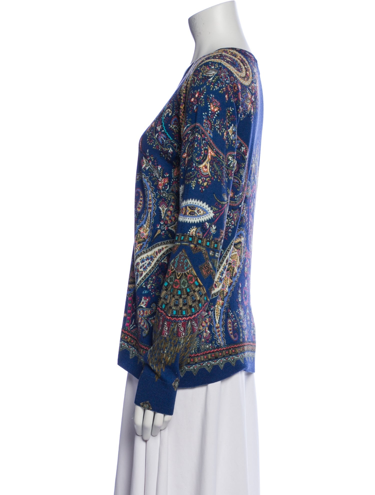 Etro Silk Printed Sweater