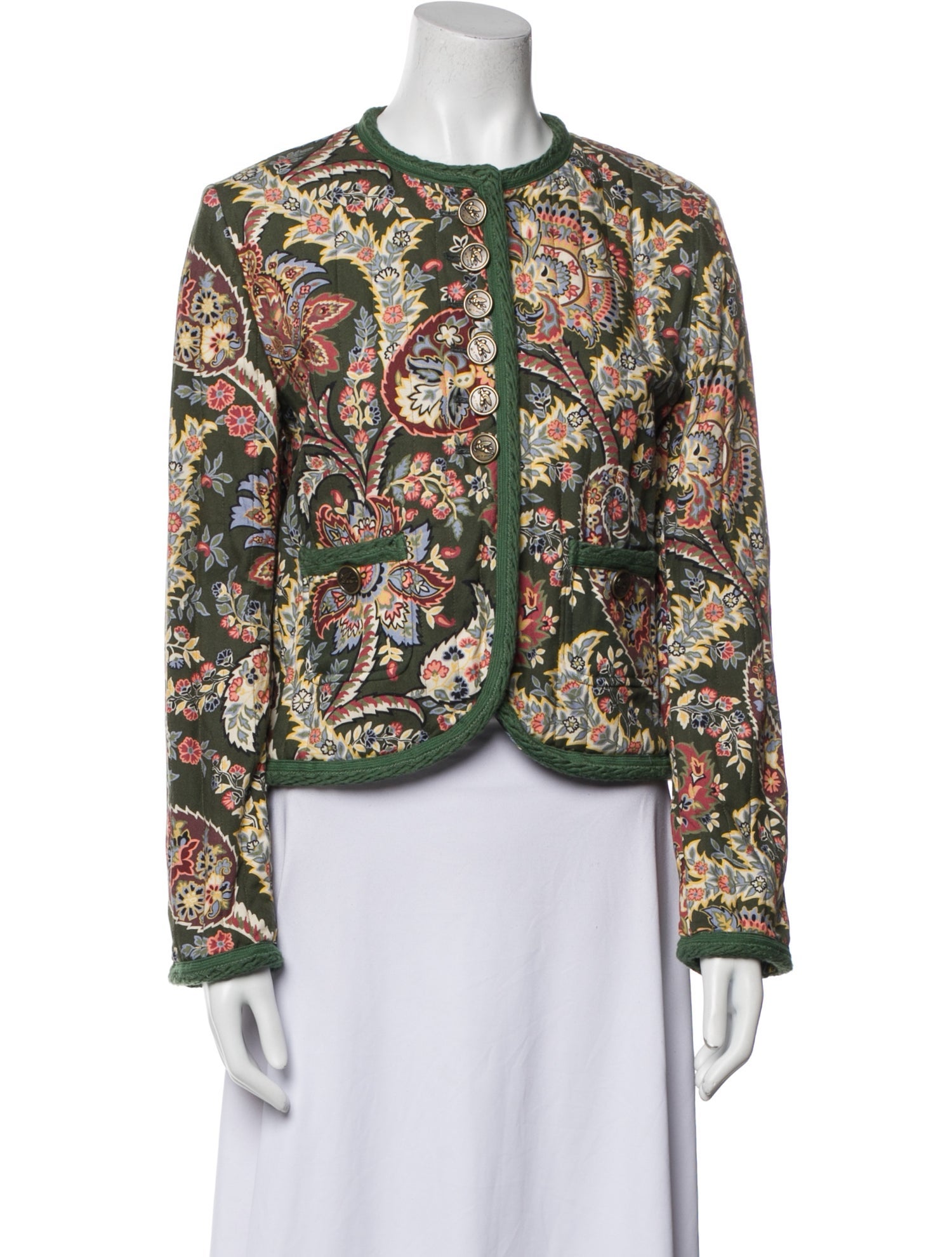 Etro Floral Print Evening Jacket w/ Tags