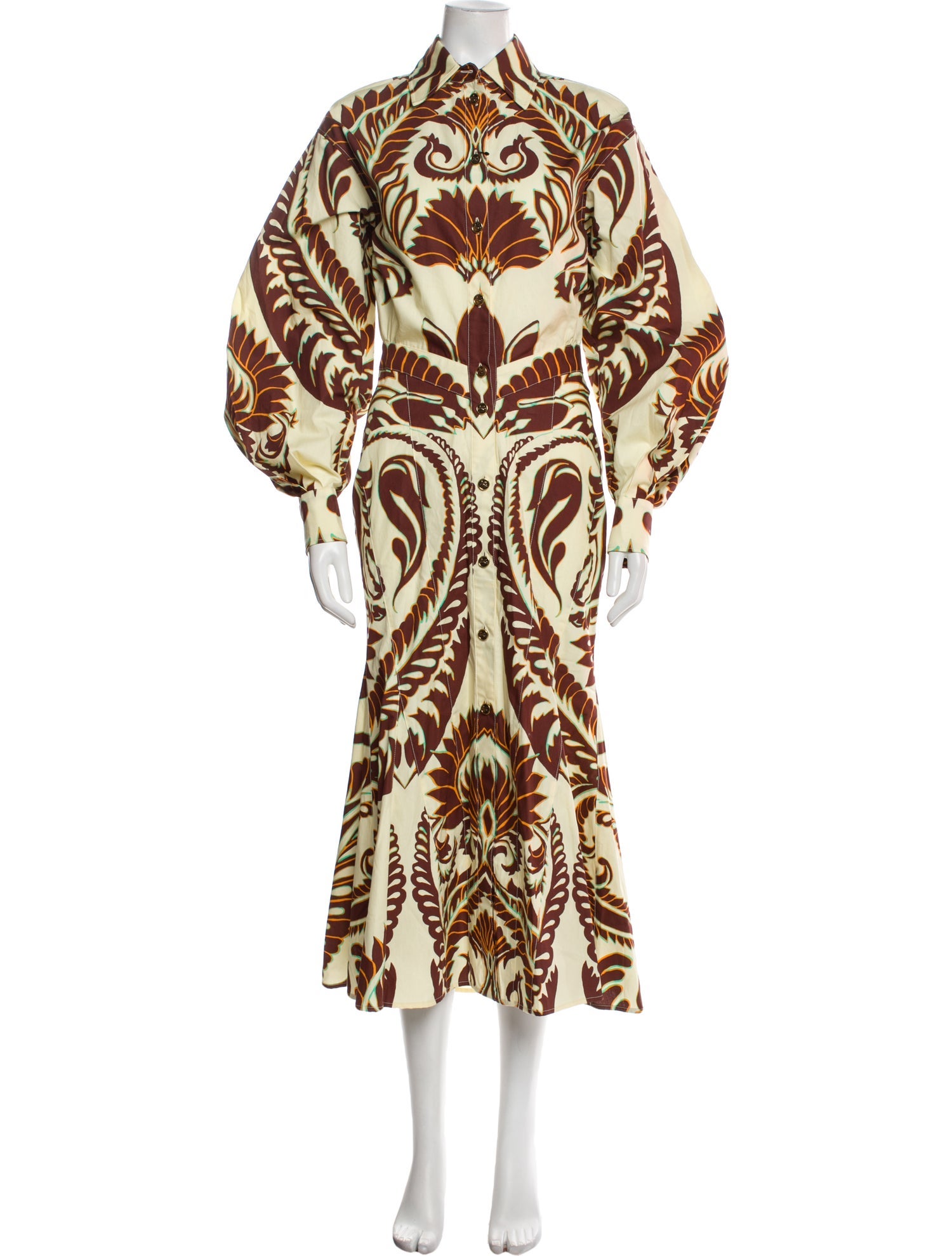 Etro Printed Long Dress w/ Tags
