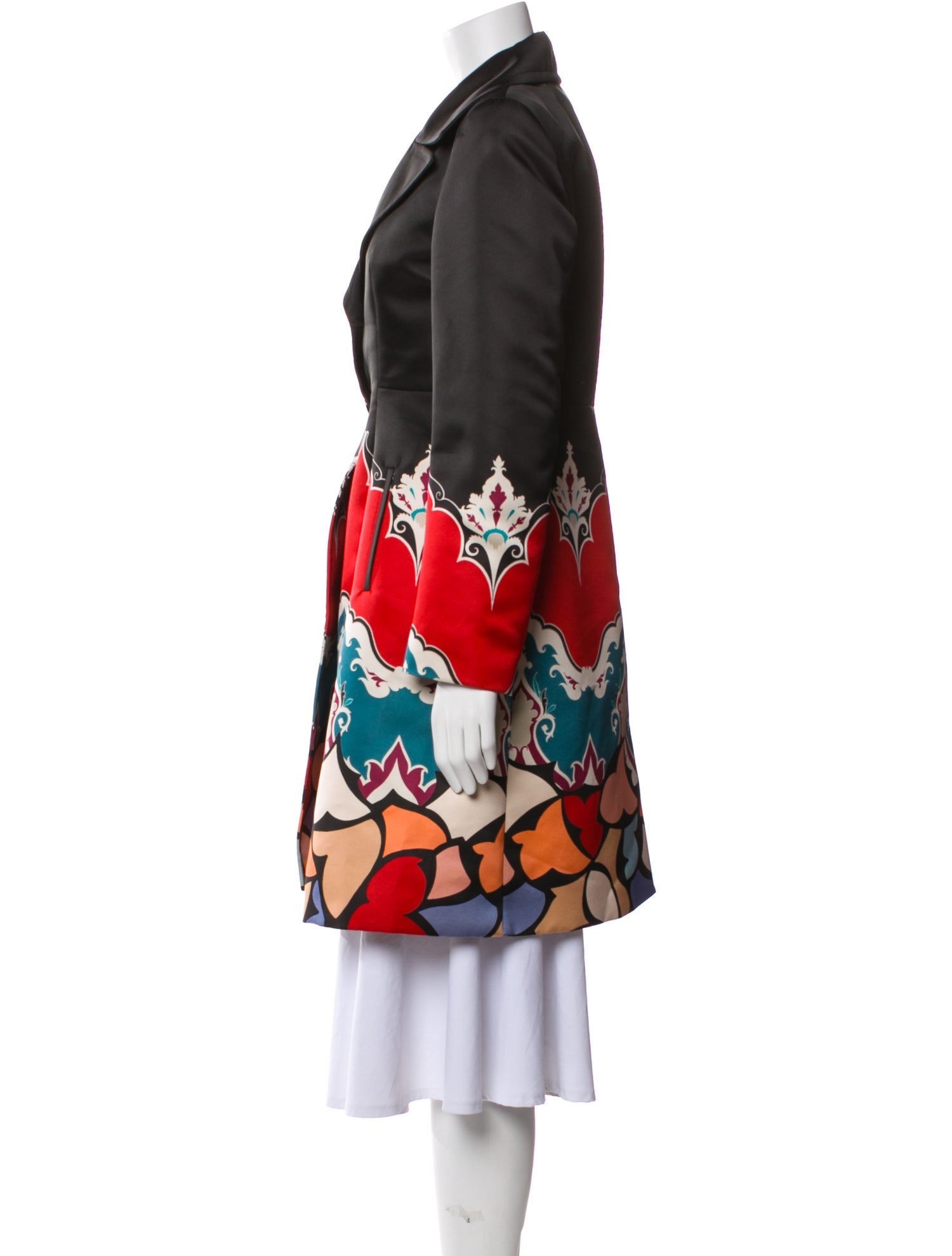 Etro Floral Print Coat w/ Tags