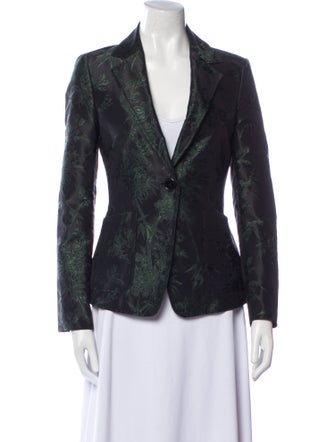 Etro Floral Print Blazer