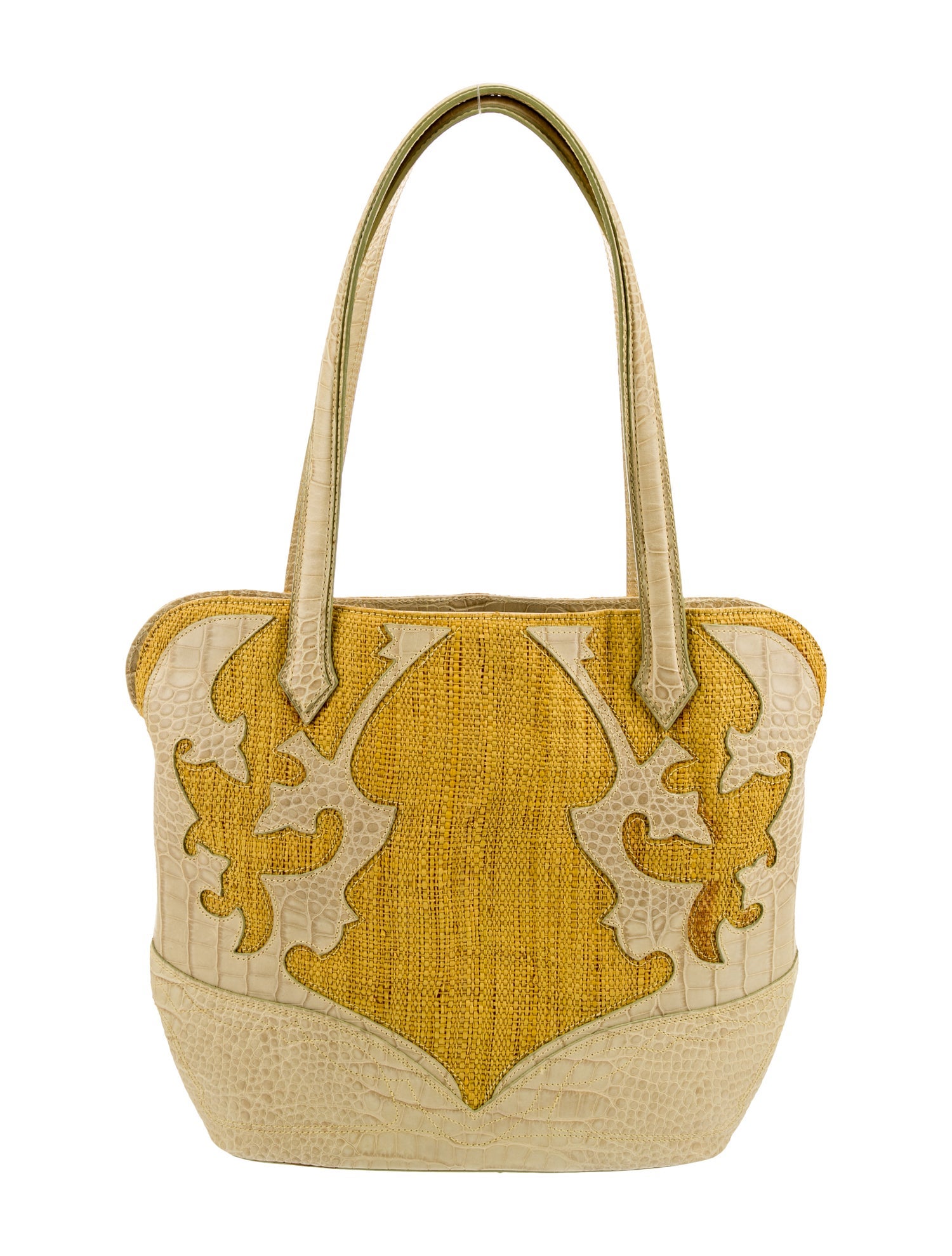 Etro Straw Shoulder Bag