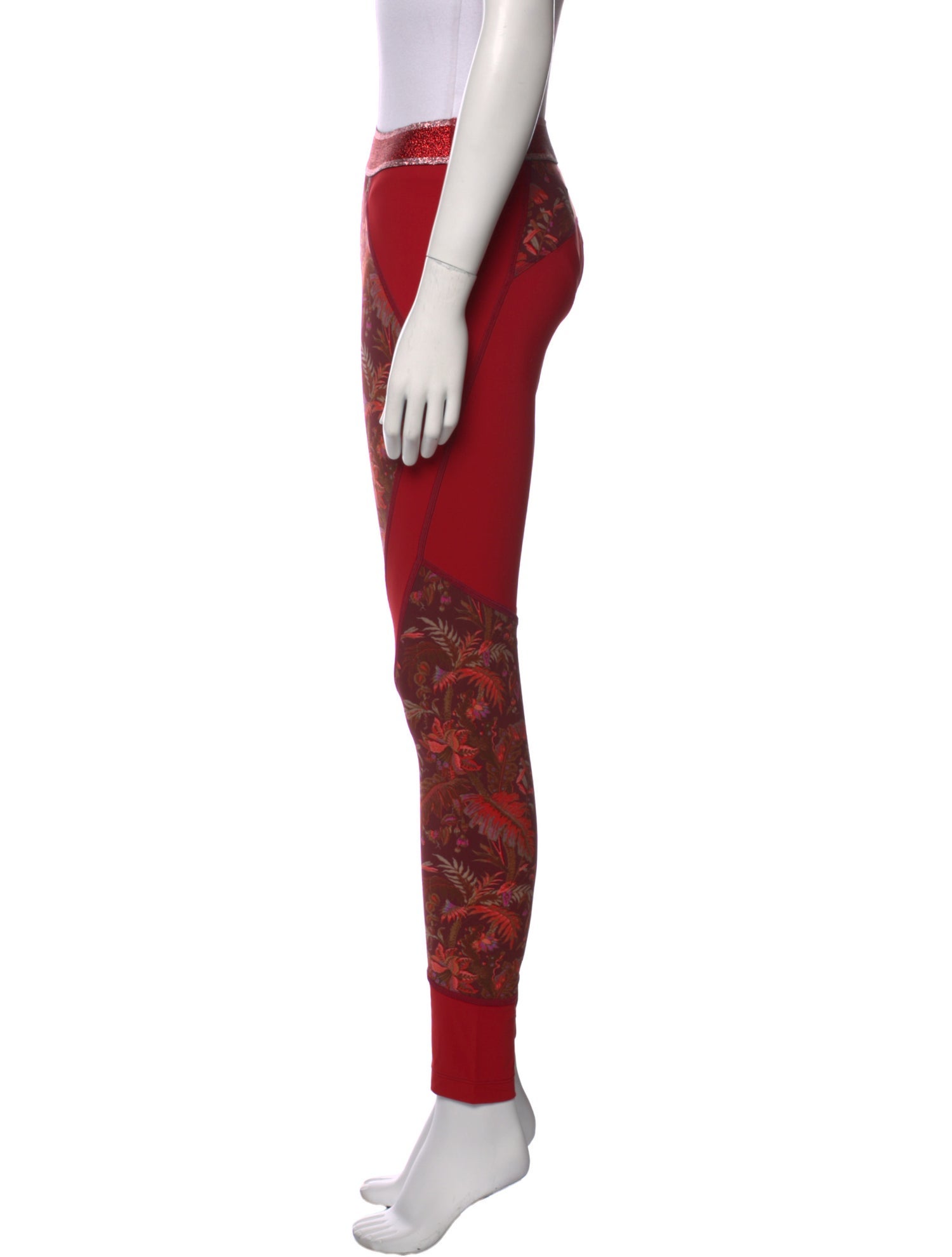 Etro Printed Skinny Leg Pants