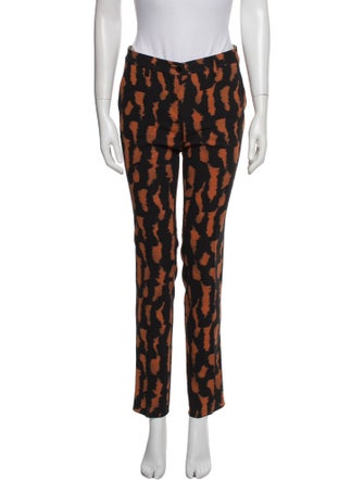 Etro Wool Straight Leg Pants