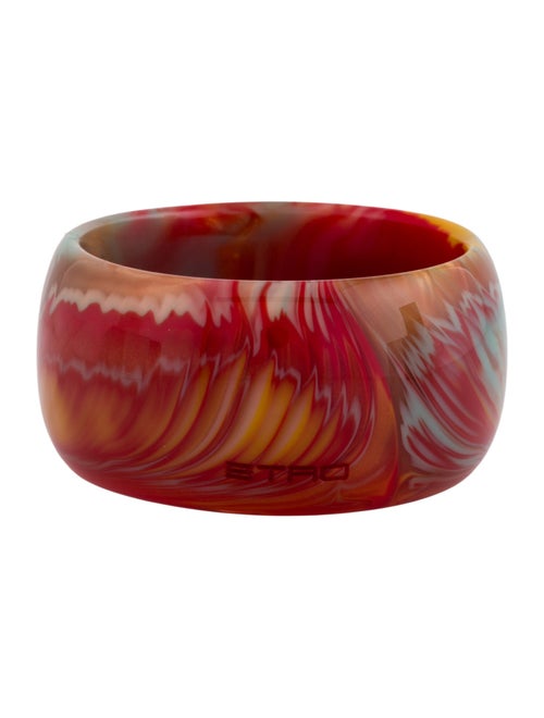 Etro Resin Wide Bangle Bracelet