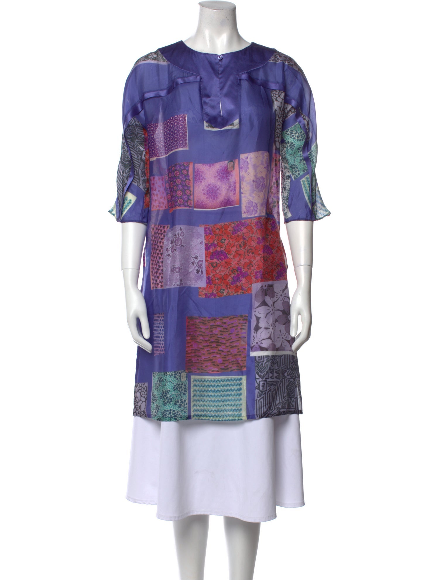 Etro Silk Printed Tunic