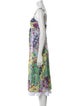 Etro Floral Print V-Neck Tunic
