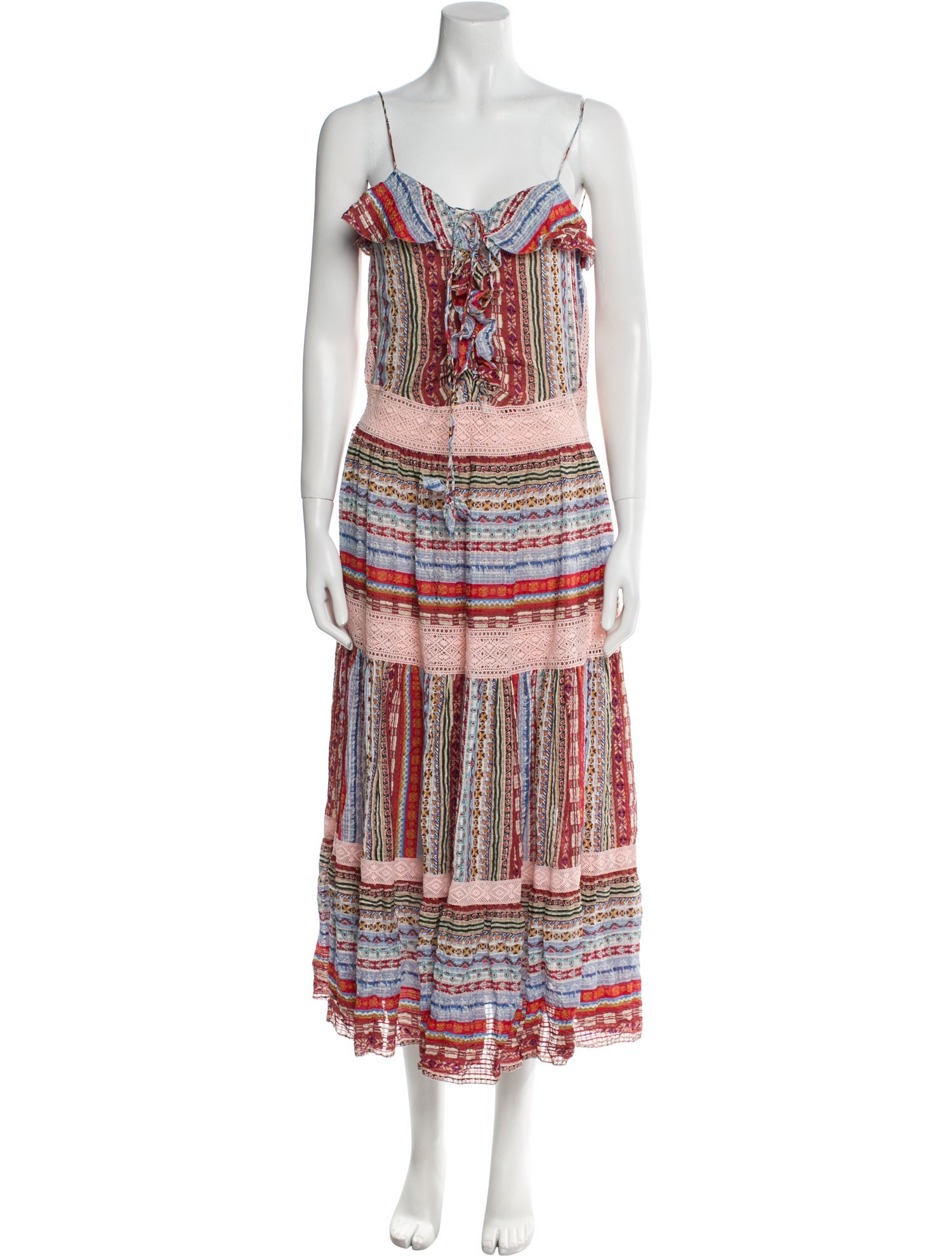 Etro Printed Long Dress