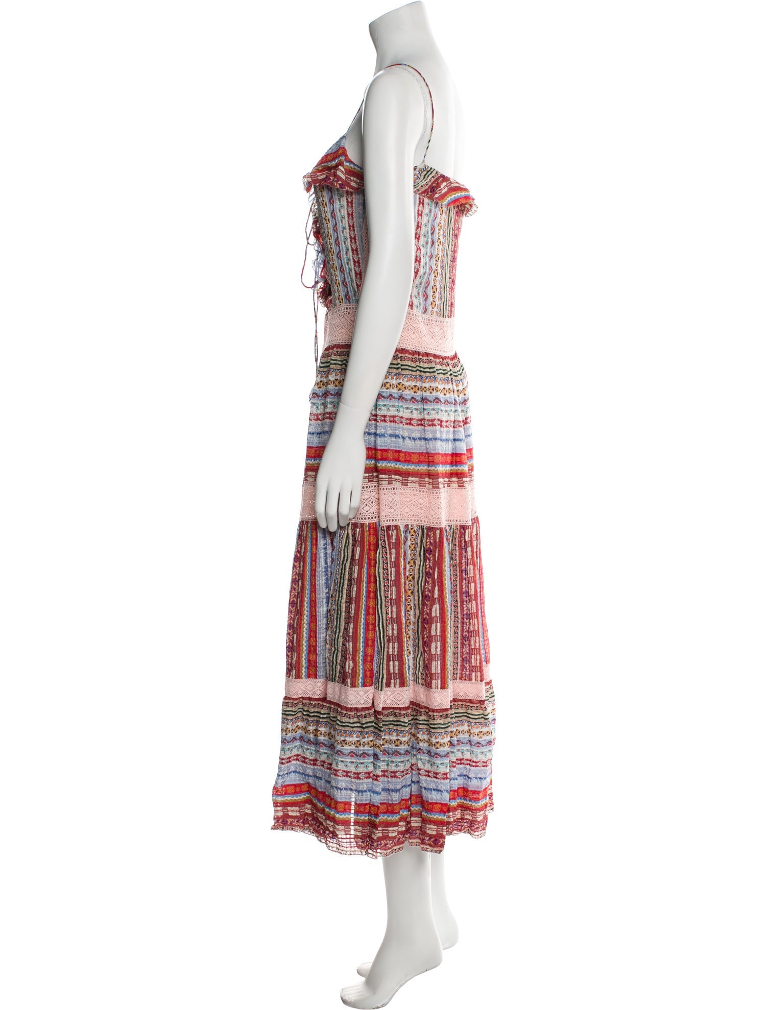Etro Printed Long Dress