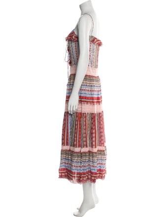 Etro Printed Long Dress