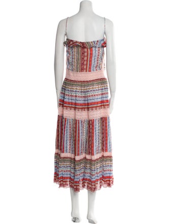 Etro Printed Long Dress