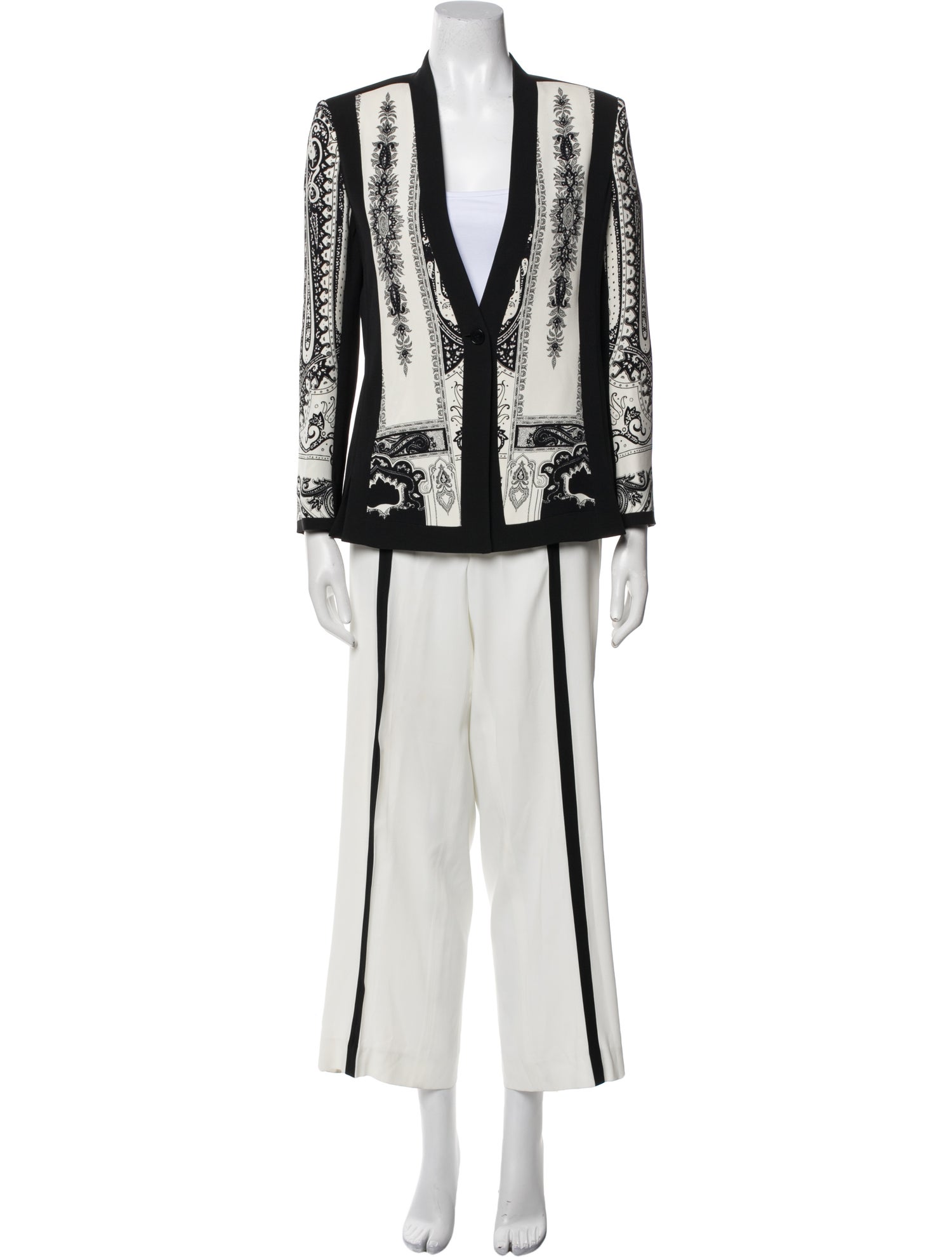 Etro Silk Printed Pant Set