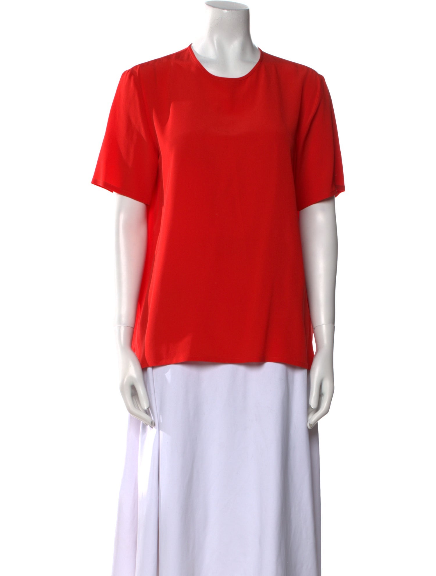 Etro Silk Crew Neck T-Shirt