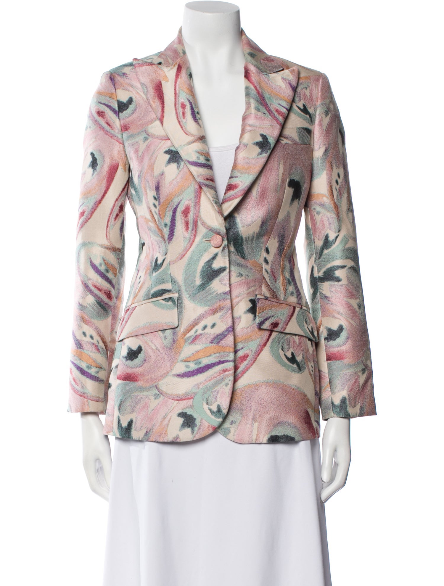 Etro Printed Blazer