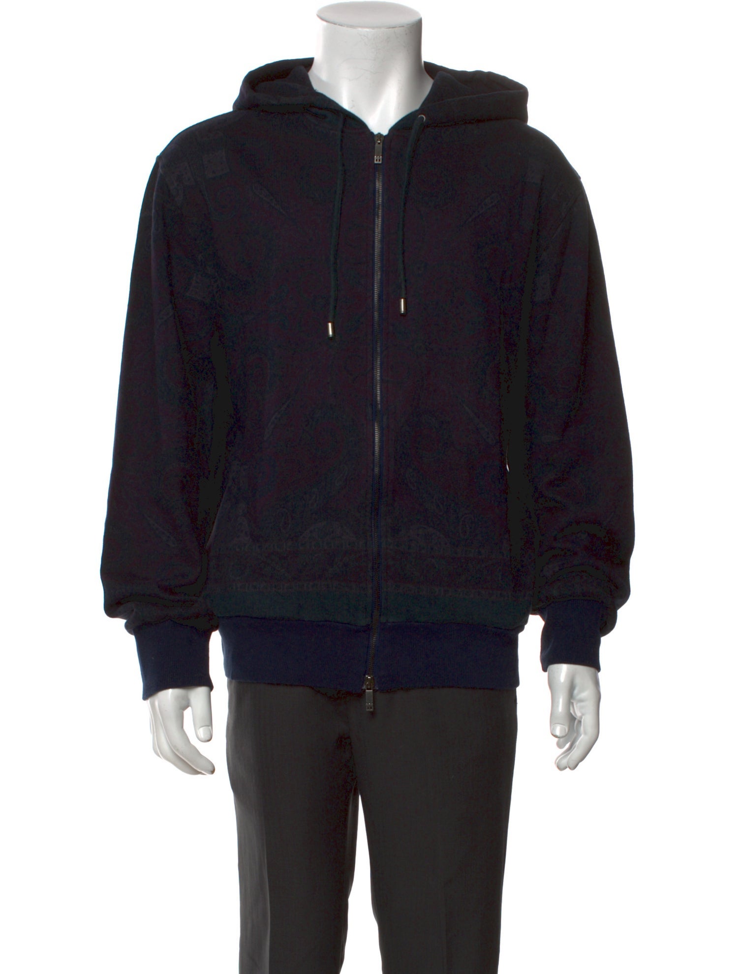 Etro Crew Neck Long Sleeve Hoodie