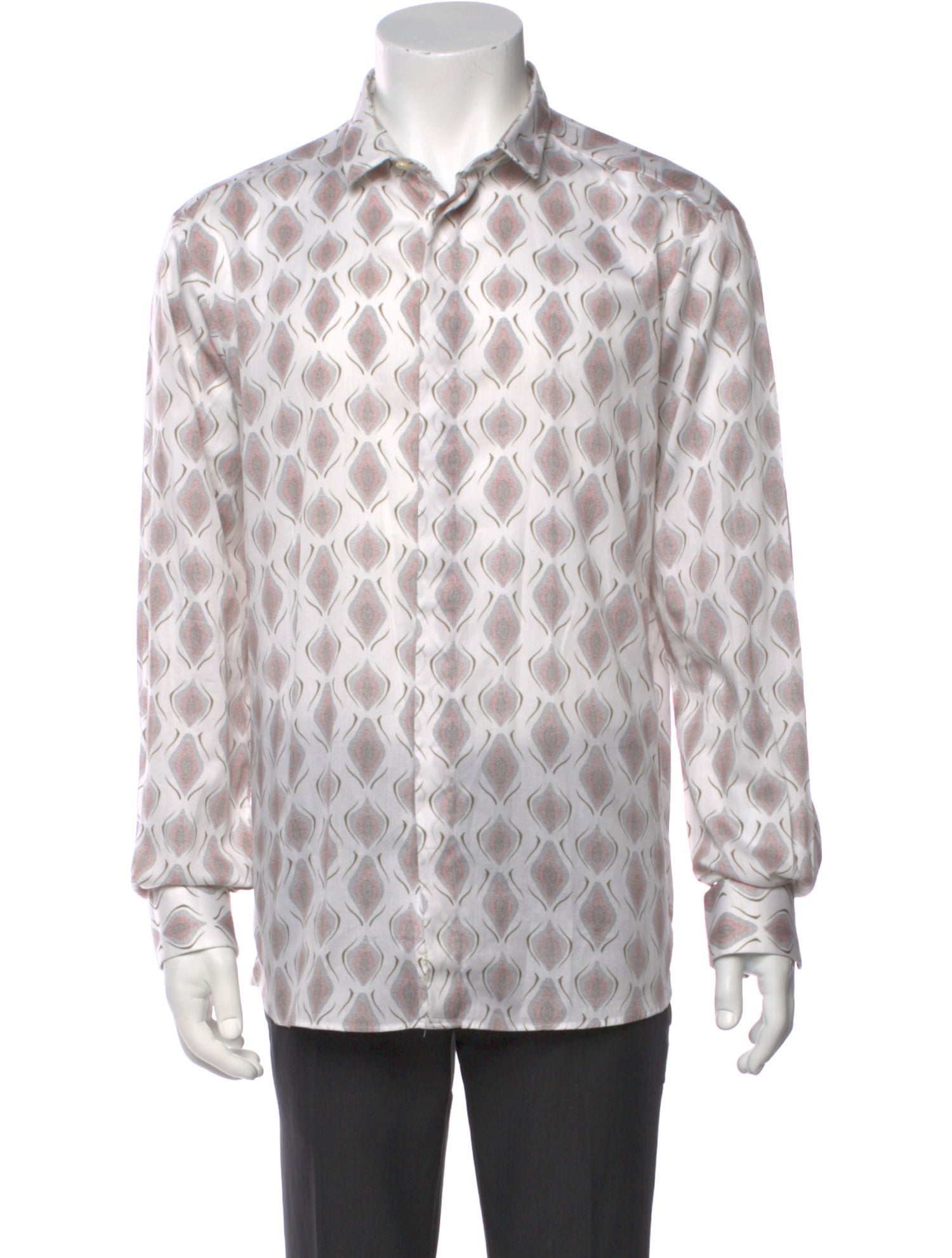 Etro Printed Long Sleeve Shirt