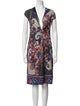 Etro Wool Midi Length Dress