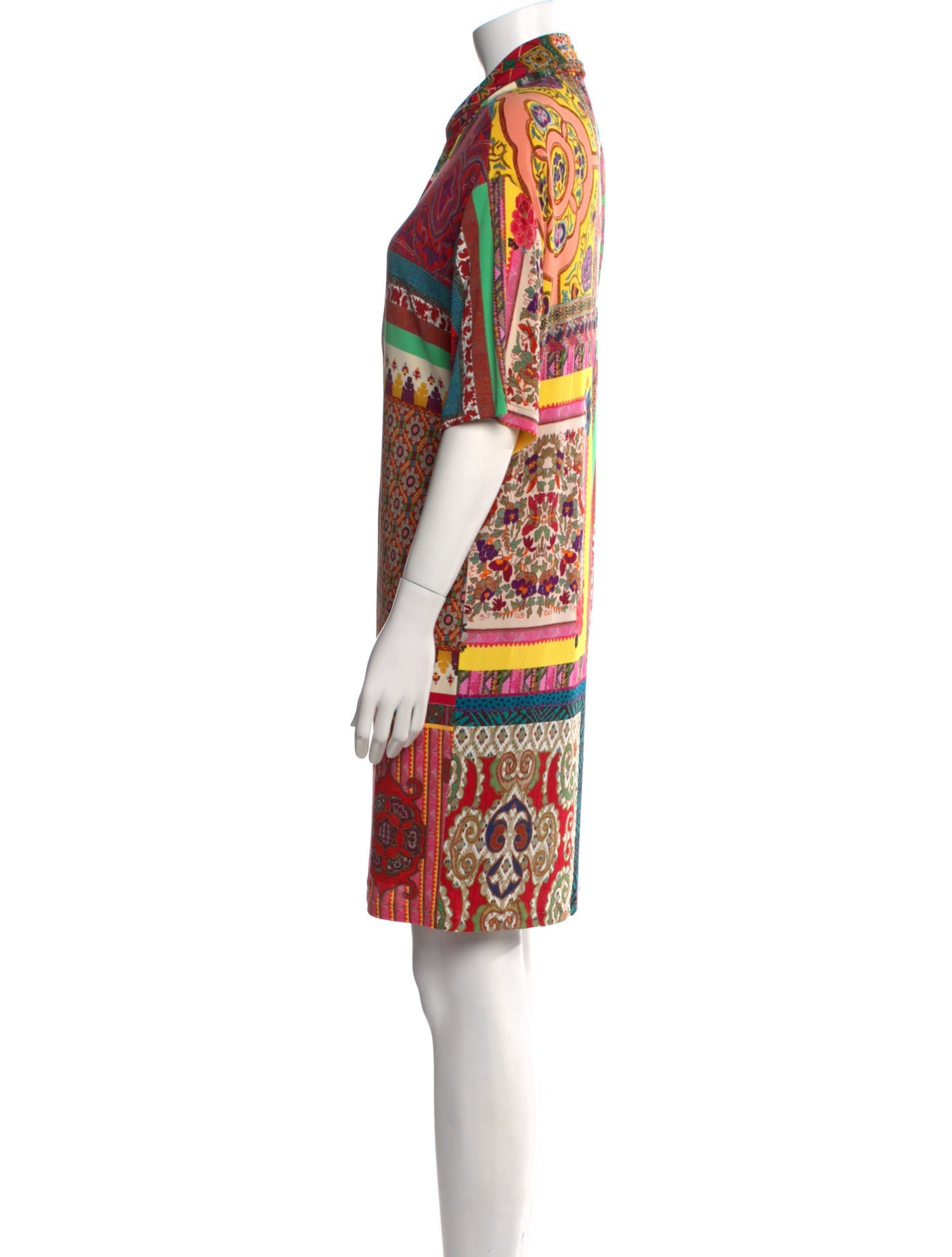 Etro Paisley Print Mini Dress
