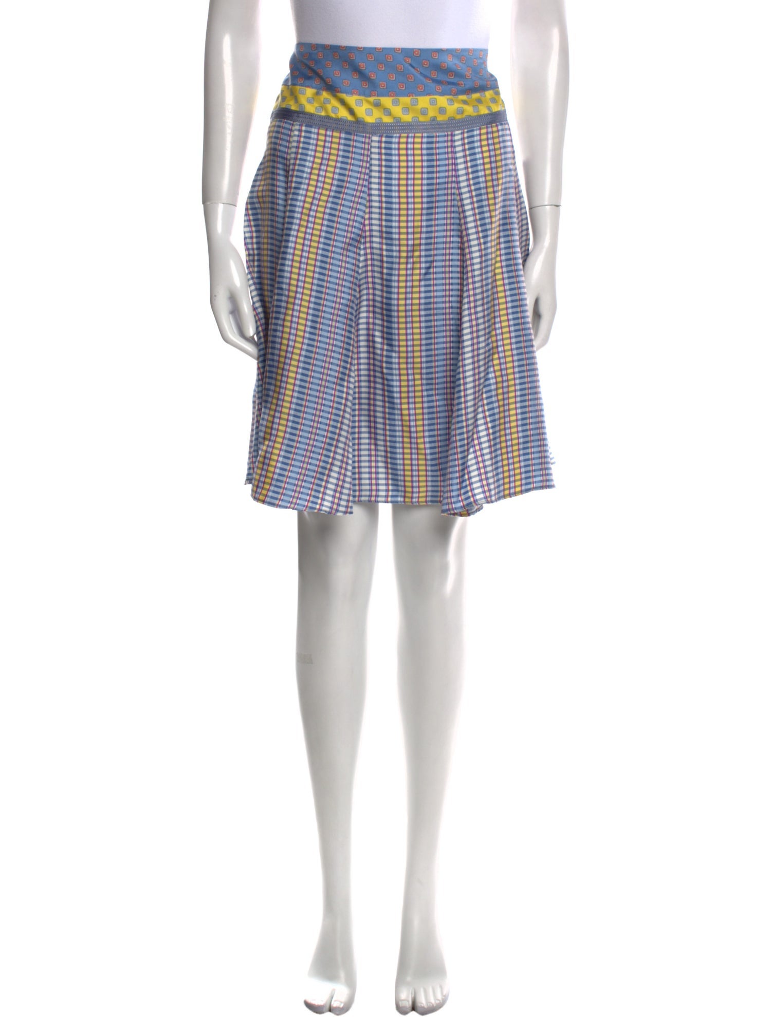 Etro Silk Knee-Length Skirt