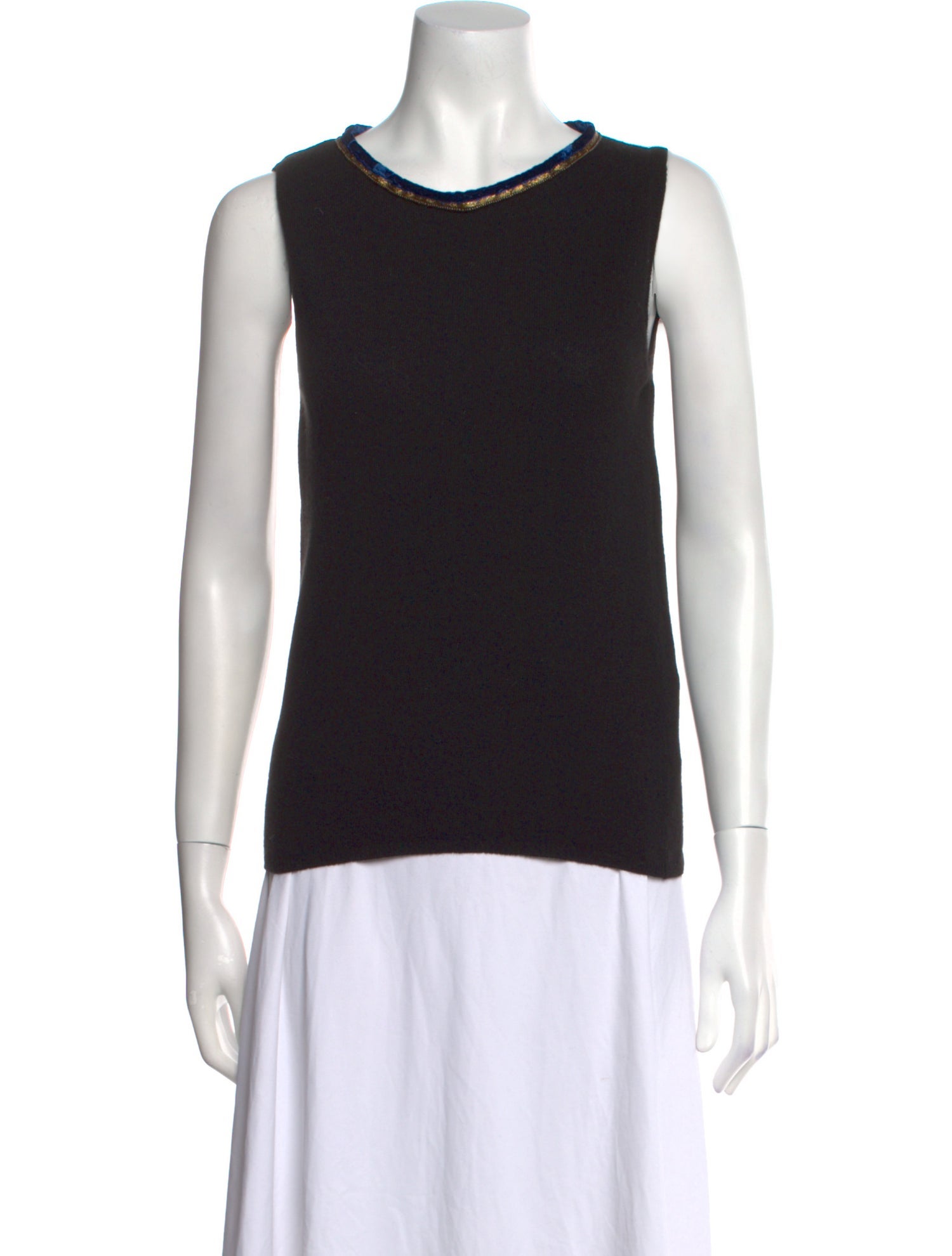 Etro Lambswool Scoop Neck Sweater