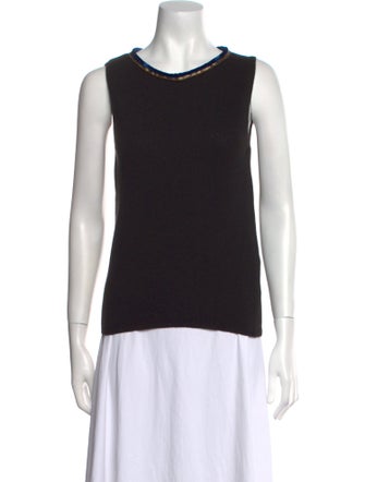 Etro Lambswool Scoop Neck Sweater