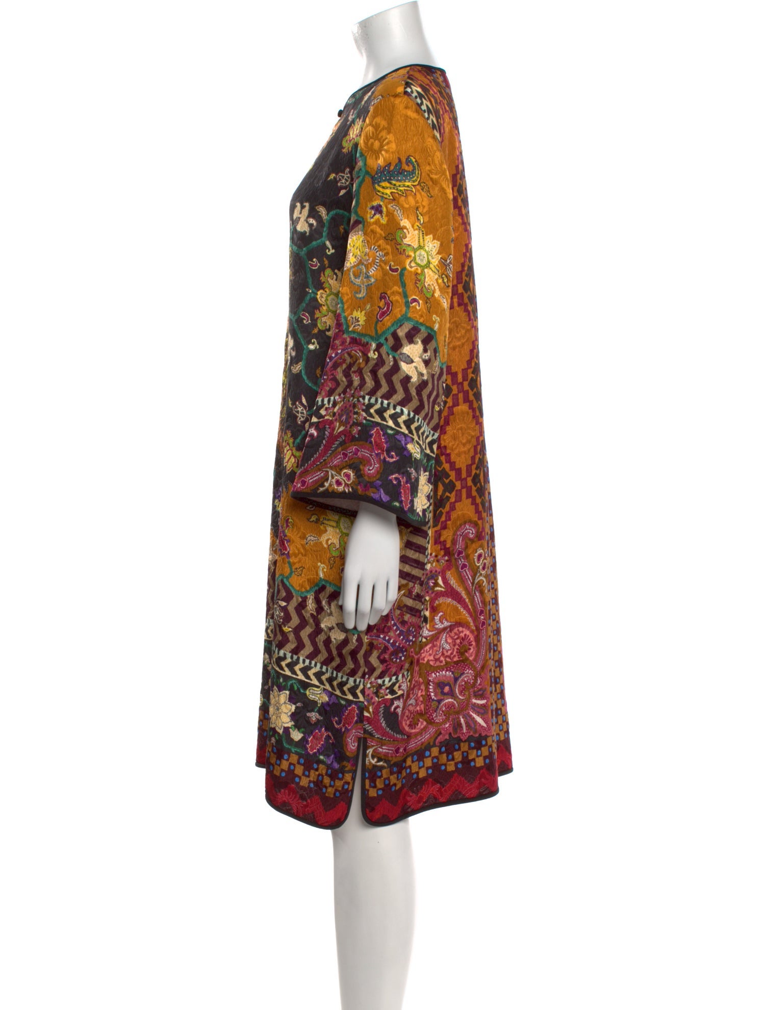 Etro Printed Knee-Length Dress