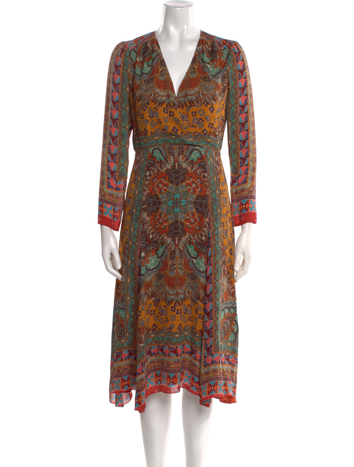 Etro Silk Midi Length Dress