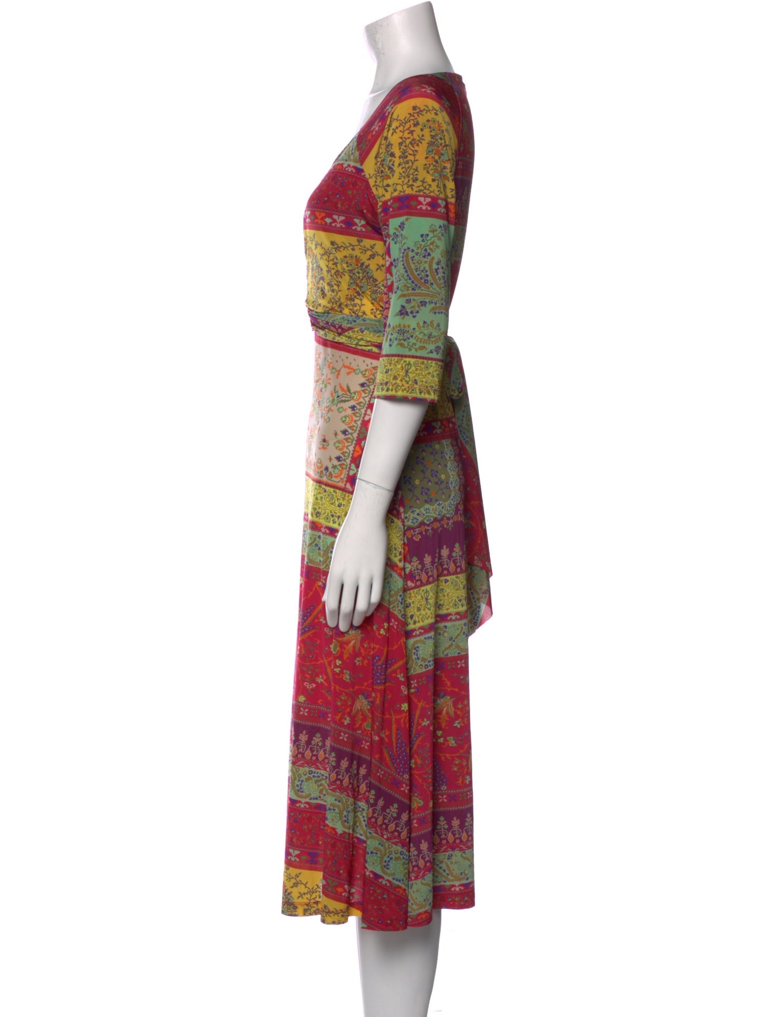 Etro Printed Midi Length Dress
