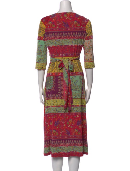 Etro Printed Midi Length Dress