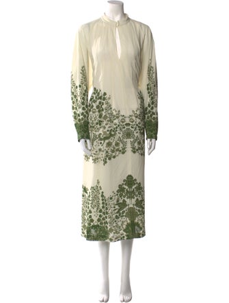 Etro Printed Long Dress