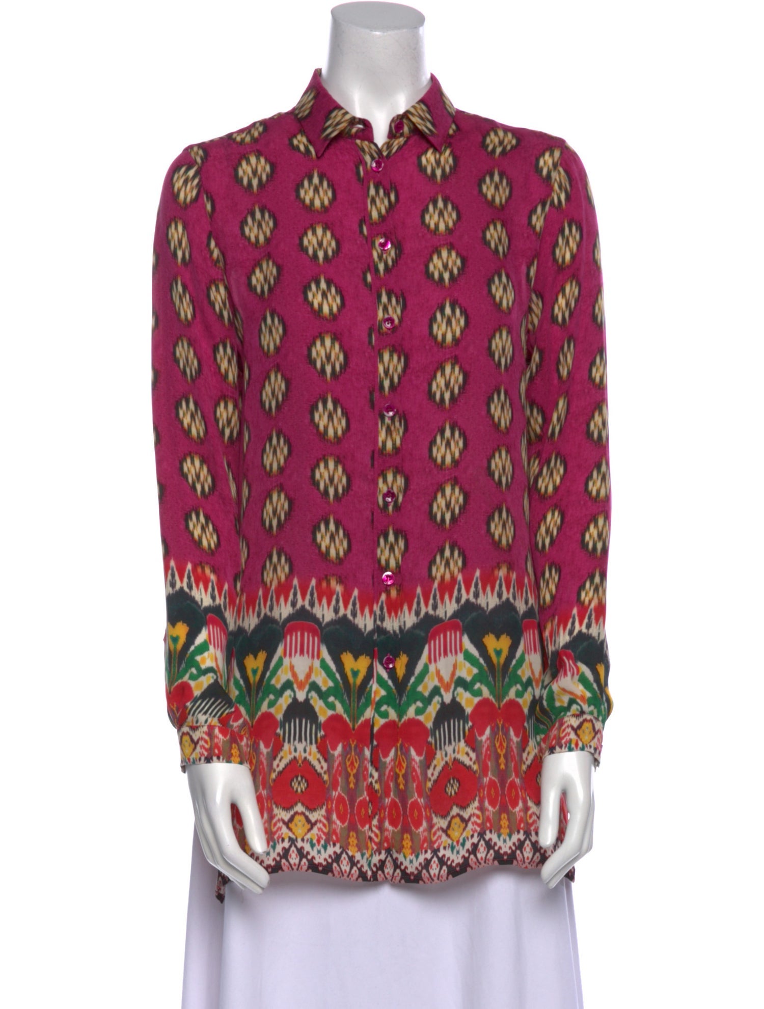 Etro Silk Printed Tunic